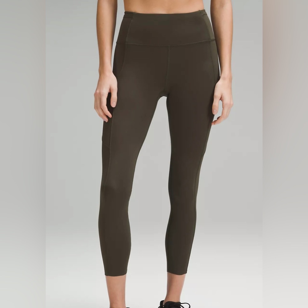 Lululemon Olive 25” Leggings
